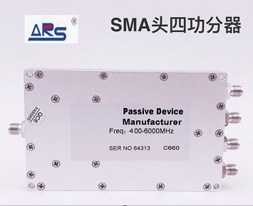 400MHz-6GHz 超寬帶5G通信四路功分器 